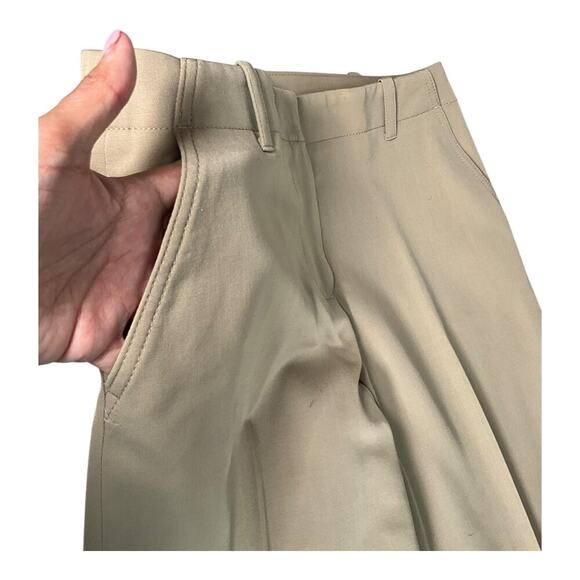 J. Crew Women's 100% Wool Trouser Pants Classic SZ 4 Favorite Fit Tan Work Wear - Picture 11 of 14